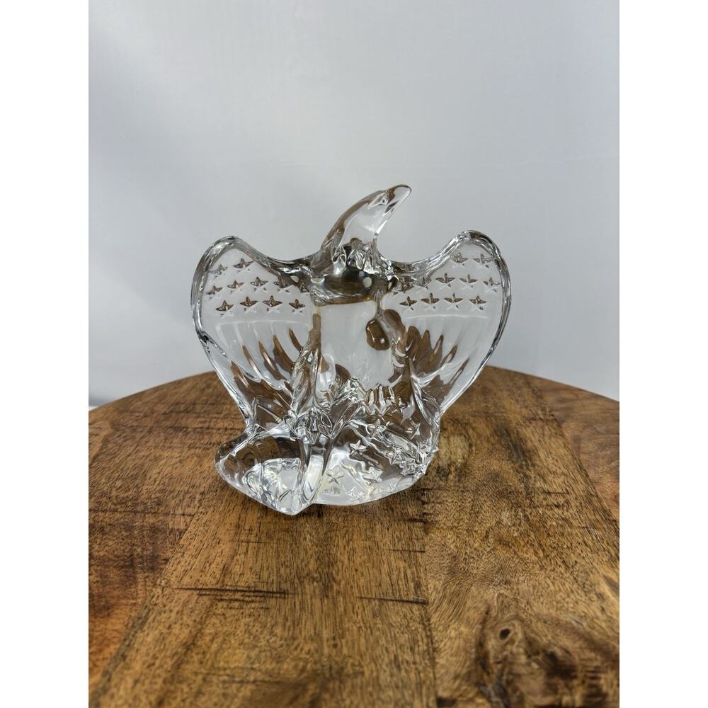 Lenox Crystal Eagle Protector of the Stars Retired Limited Edition 4th Of July
